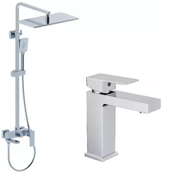 Душевой комплект Grocenberg GB7008CR+GB2008CR