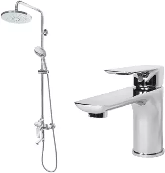 Душевой комплект Grocenberg GB7009CR+GB2009CR