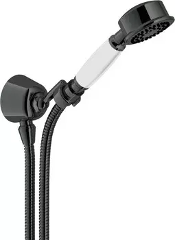 Душевой гарнитур Nobili AD143/7FLP черный глянцевый