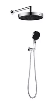 Душевой гарнитур с верхним душем Boheme Cell 427-CR хром
