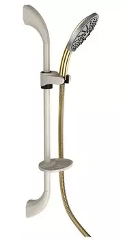 Душевой гарнитур Shouder Gamma 8022516 слоновая кость/золото