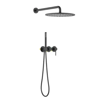 Душевая система Timo Saona SX-2349/03SM встраиваемая, черный матовый