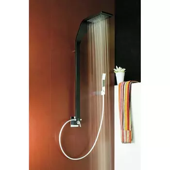 Душевая панель Webert Wolo WO660302564 черный матовый