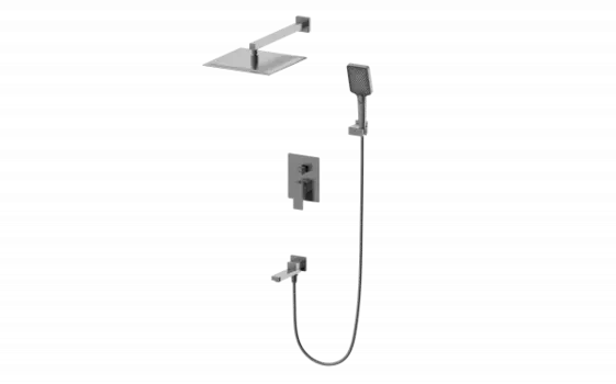 Душевой гарнитур Wonzon & Woghand WW-88087068-BGM темный графит