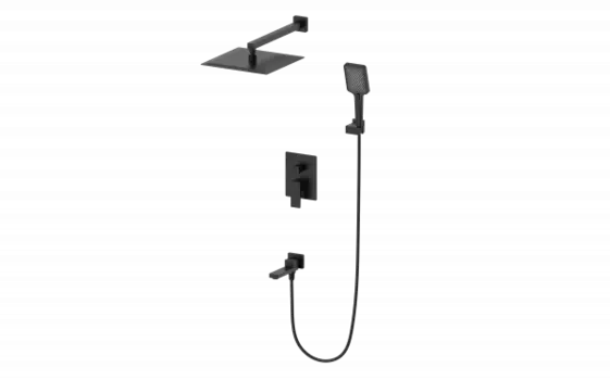 Душевой гарнитур Wonzon & Woghand WW-88087068-MB черный