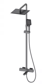 Душевой гарнитур Wonzon & Woghand WW-88739901-BGM темный графит