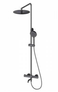 Душевой гарнитур Wonzon & Woghand WW-88739903-BGM темный графит