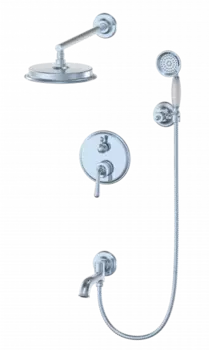 Душевой гарнитур Wonzon & Woghand WW-88939008-CR хром