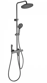 Душевой гарнитур Wonzon & Woghand WW-B3094-BGG темный графит