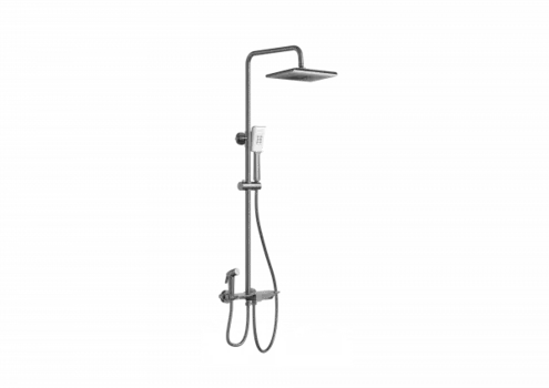 Душевой гарнитур Wonzon & Woghand WW-B3310-BGG темный графит