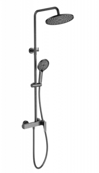 Душевой гарнитур Wonzon & Woghand WW-B3517-BGG темный графит