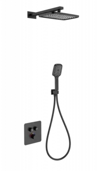 Душевой гарнитур Wonzon & Woghand WW-B4003-MB черный
