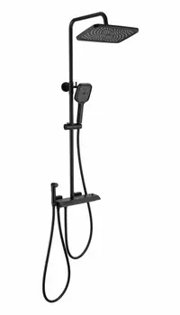 Душевой гарнитур Wonzon & Woghand WW-B4132-A-MB черный