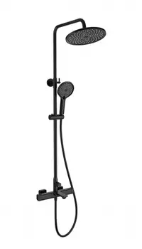 Душевой гарнитур Wonzon & Woghand WW-C3011-A-MB черный