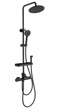 Душевой гарнитур Wonzon & Woghand WW-C3017-A1-MB черный