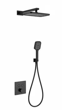 Душевой гарнитур Wonzon & Woghand WW-D2017-B-MB черный