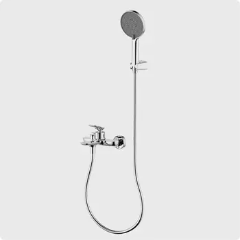 Душевой комплект AQUAme Como AQM6512CR хром