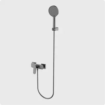 Душевой комплект AQUAme Imola AQM6713GM серый матовый