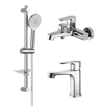 Душевой комплект Aquatek Оберон AQ1230CR хром