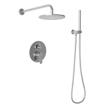 Душевой комплект Berges Wasserhaus Ventas 2R хром сильвер