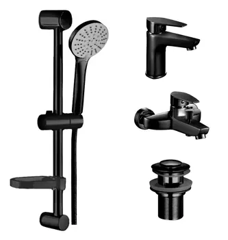 Душевой комплект Boch mann IDA BM10430 черный