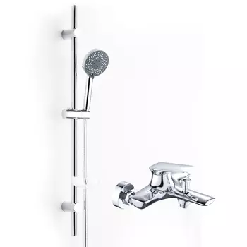 Душевой комплект Bond Circle B36-5200 со смесителем, хром
