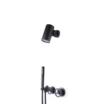 Душевой комплект Bronze de Luxe LIBERTY 5011B-S черный