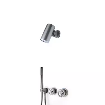 Душевой комплект Bronze de Luxe LIBERTY 5011GG-S графит