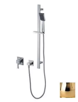 Душевой комплект Caprigo Diamante 50-115-oro золото