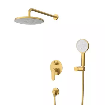 Душевой комплект Cezares Stylus STYLUS-DSET-BORO золото матовое