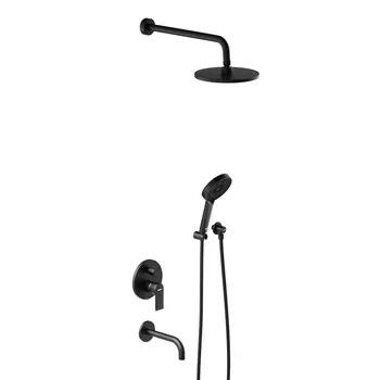 Душевой комплект Damixa Apollo 947510300 черный