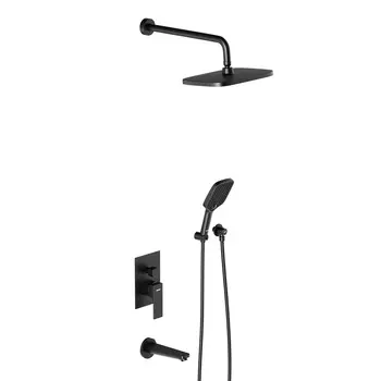 Душевой комплект Damixa Gala 953510300 черный