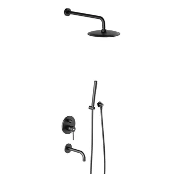 Душевой комплект Damixa Scandinavian Pure 936510300 черный