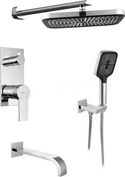 Душевой комплект Elghansa SQUARELINE 54Q0743 (Set-45) хром