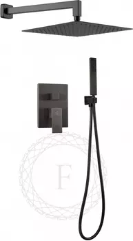 Душевой комплект Filarete Fing FL1043BG графит