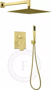 Душевой комплект Filarete Fing FL1043MG золото матовое