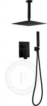 Душевой комплект Filarete Fing FL1044BL черный матовый