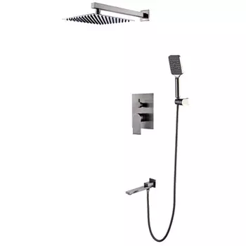 Душевая система Gappo G7199-20 встраиваемая, сатин