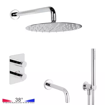 Душевой комплект Giulini Futuro F8277-25X хром