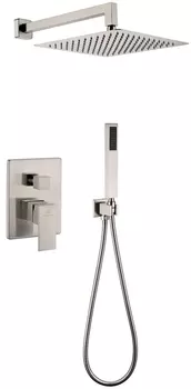 Душевой комплект Grocenberg GB5089NK-3 встраиваемый, никель