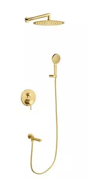 Душевой комплект Grocenberg Shower GB5001GO Gold золото