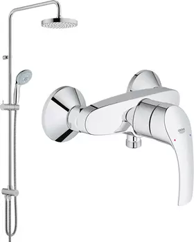 Душевой комплект Grohe Eurosmart New 124410