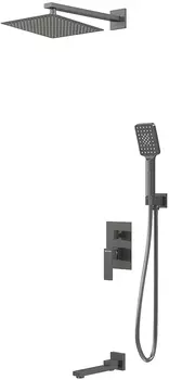 Душевой комплект Grossman Style 501.K35.05.420 графит брашированный