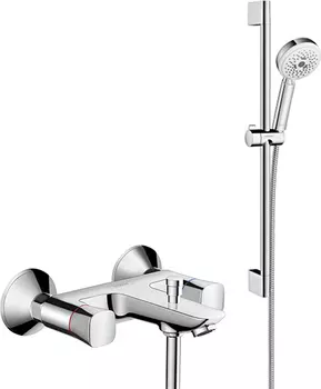 Душевой комплект Hansgrohe Logis 71243000 смеситель + душевой гарнитур