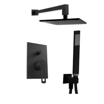 Душевой комплект Paffoni Elle KITRIN015NO/M черный матовый