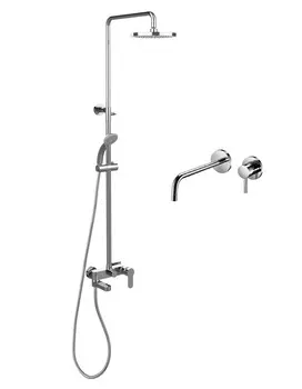 Душевой комплект Paffoni Light KITCOL632CR007