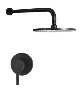 Душевой комплект Paffoni Light KITLIG011NOKING черный матовый