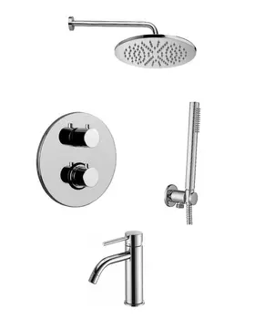 Душевой комплект Paffoni Light KITLIQ018CR071KING хром