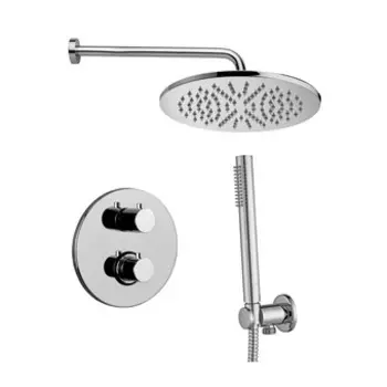 Душевой комплект Paffoni Light KITLIQ018CR термостатический