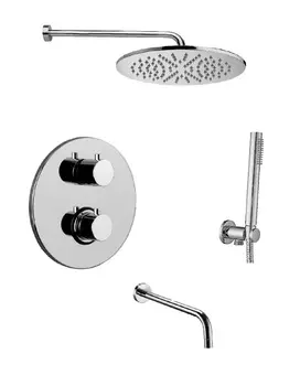 Душевой комплект Paffoni Light KITLIQ019CR046KING хром